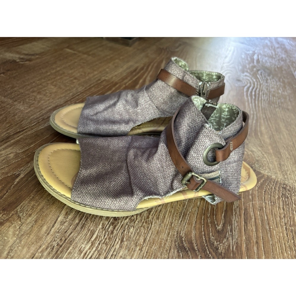 Blowfish Malibu Women's Balla 4Earth Brown Gladiator Sandals - Size 6.5 - Picture 3 of 7